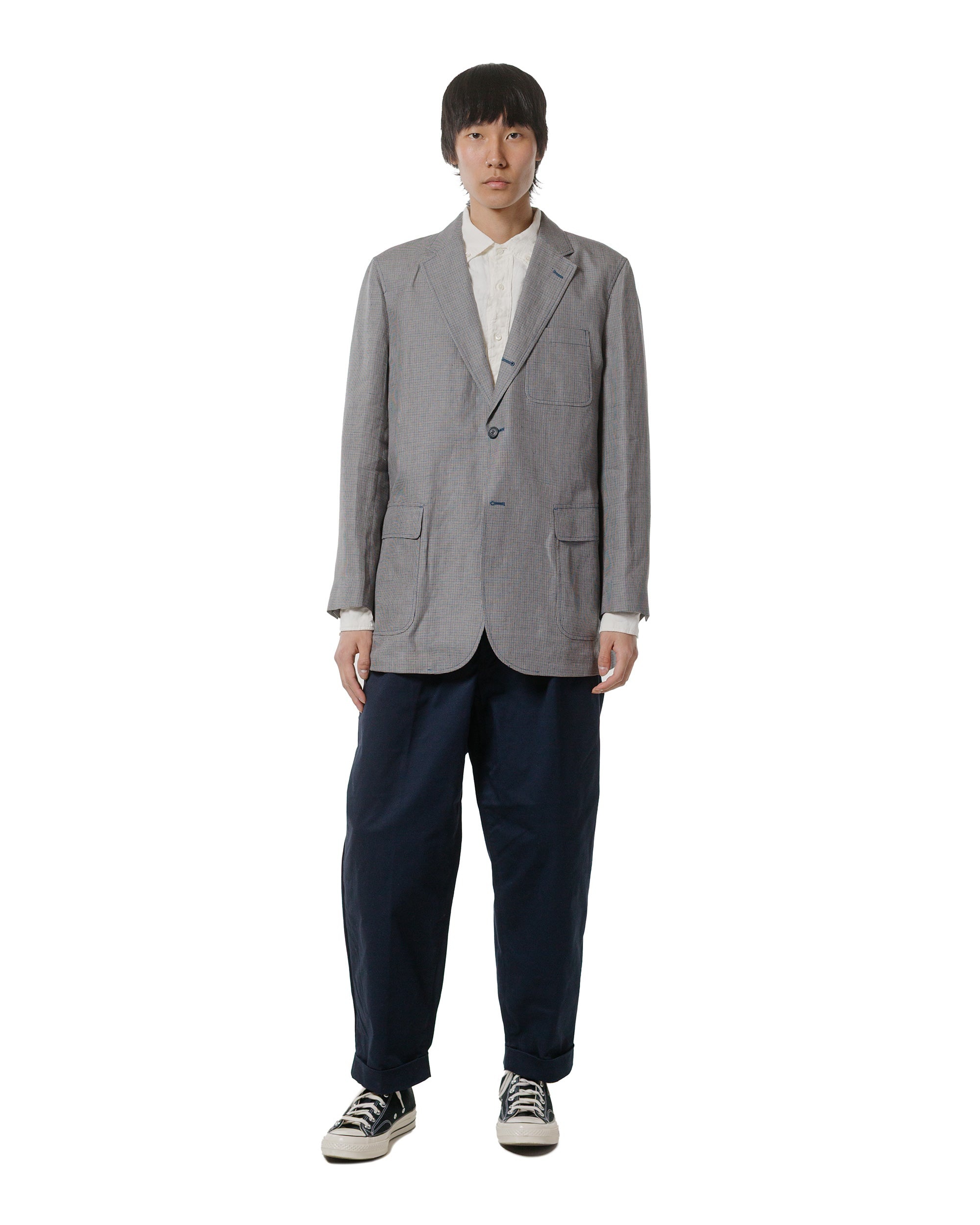 B.D. 1/40 Linen Chambray White - 4