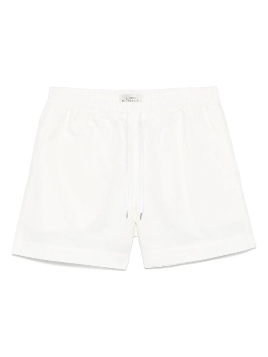 Studio Nicholson Cotton And Nylon Shorts - 1
