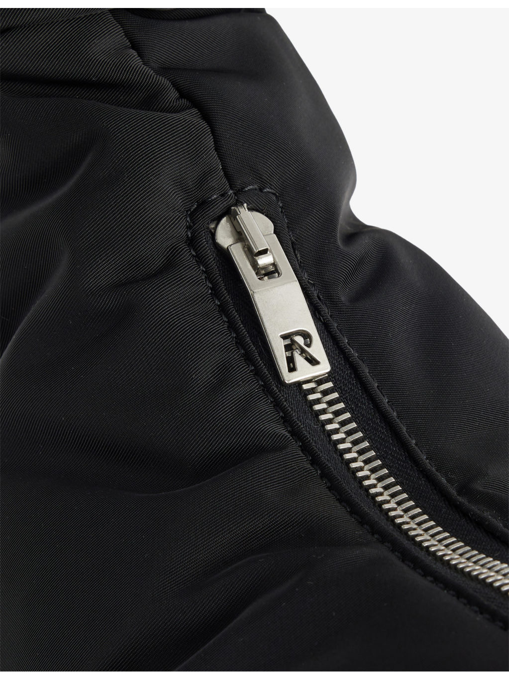 Script-Hardware Padded Nylon Sling Bag - 7