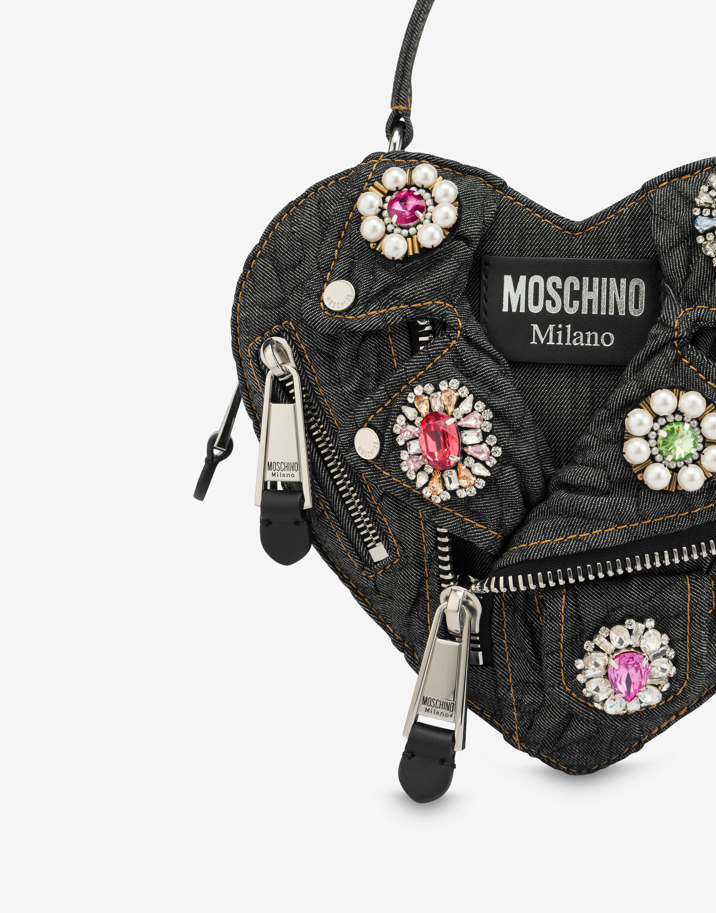 Small Heart Biker Bag