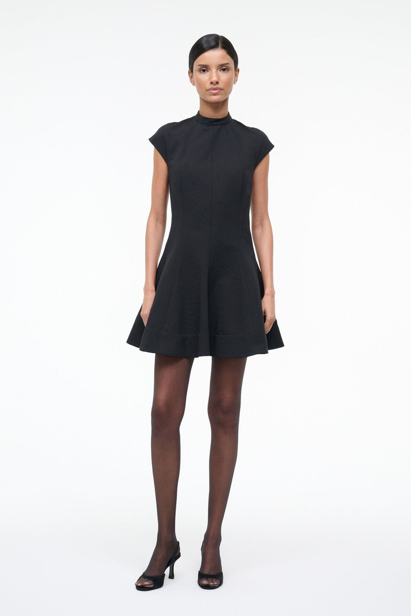 STAUD STAUD ELLIE DRESS BLACK outlook