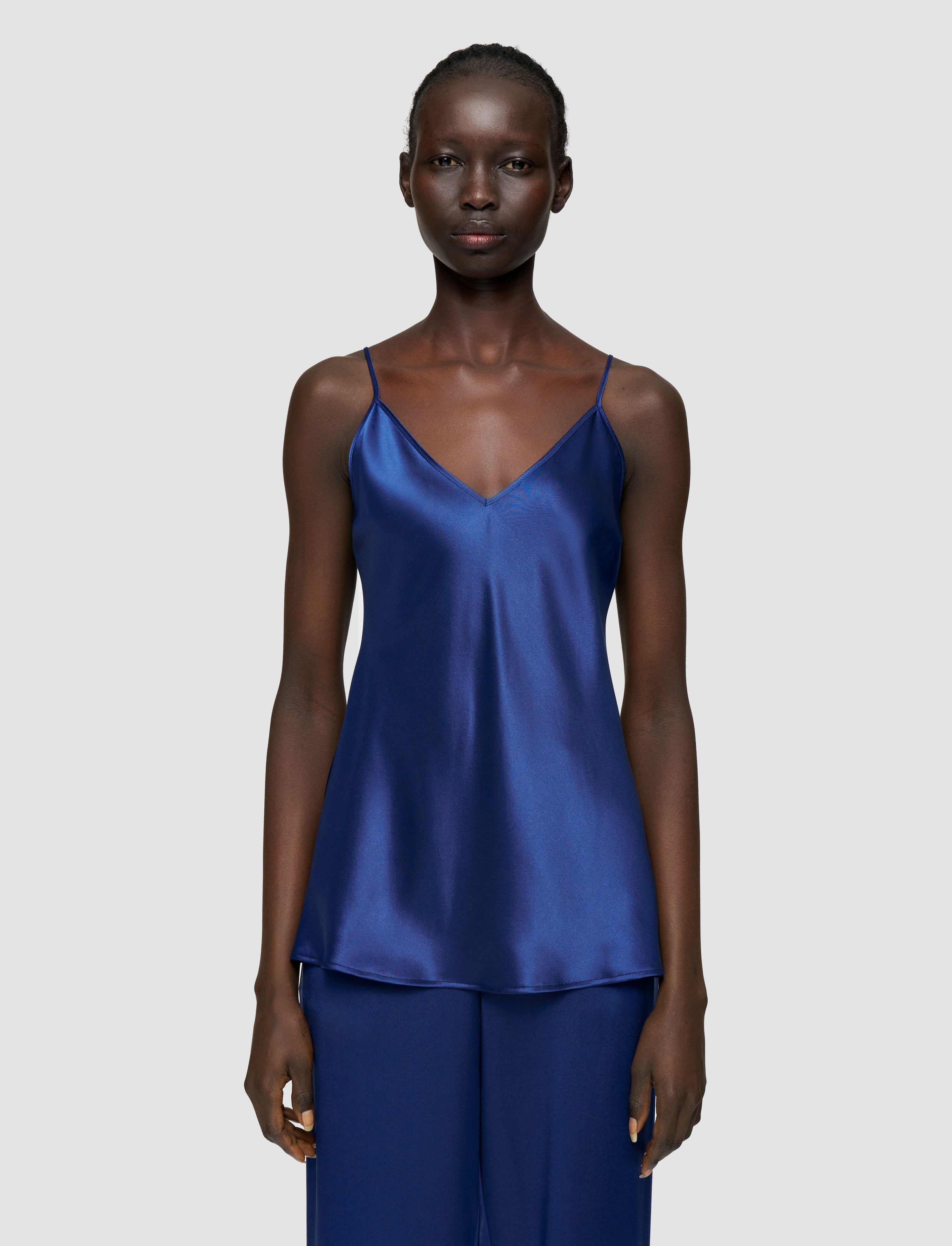 Clea Silk Satin Camisole - 3