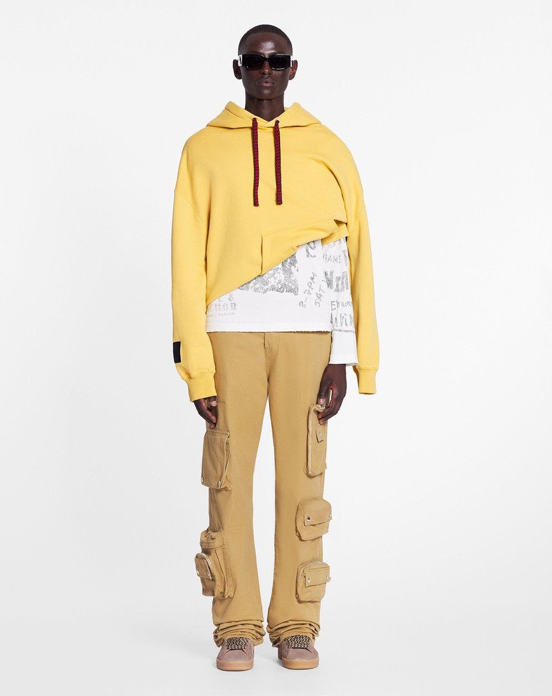 Lanvin LANVIN X FUTURE WIDE-LEG UTILITY PANTS outlook