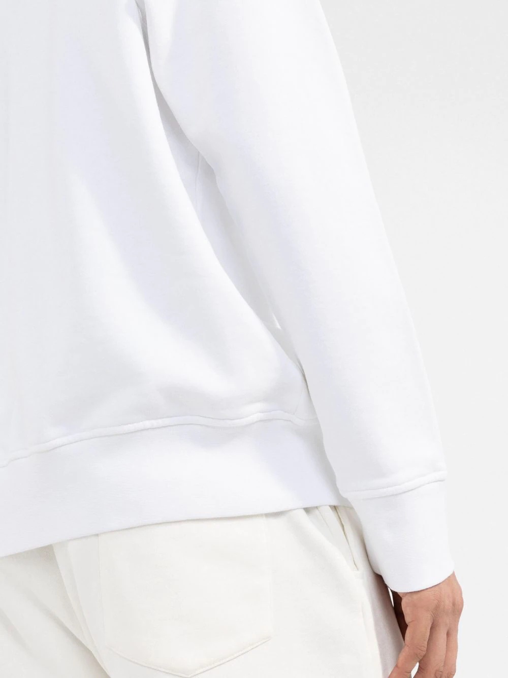 logo-print organic cotton sweatshirt - 5