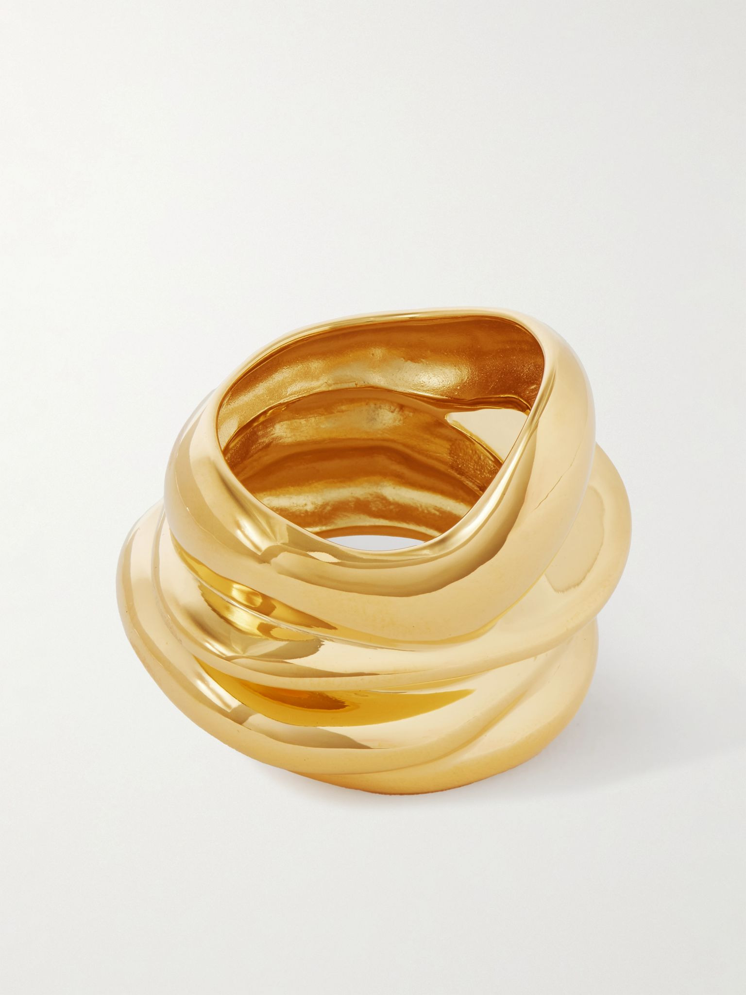Off World gold-plated ring Gold - 3