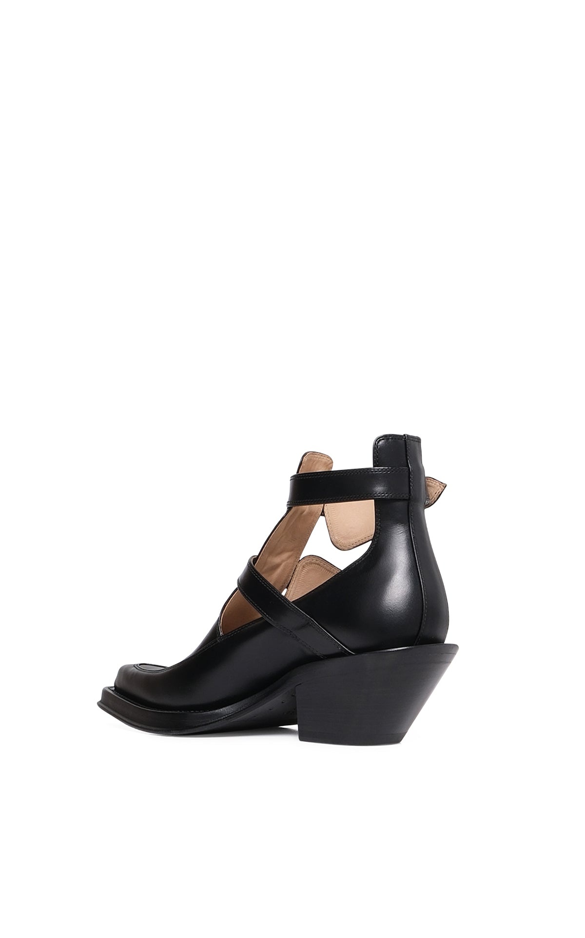 Castro Ankle Boot in Black Leather - 3