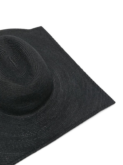 Yohji Yamamoto braided linen hat outlook