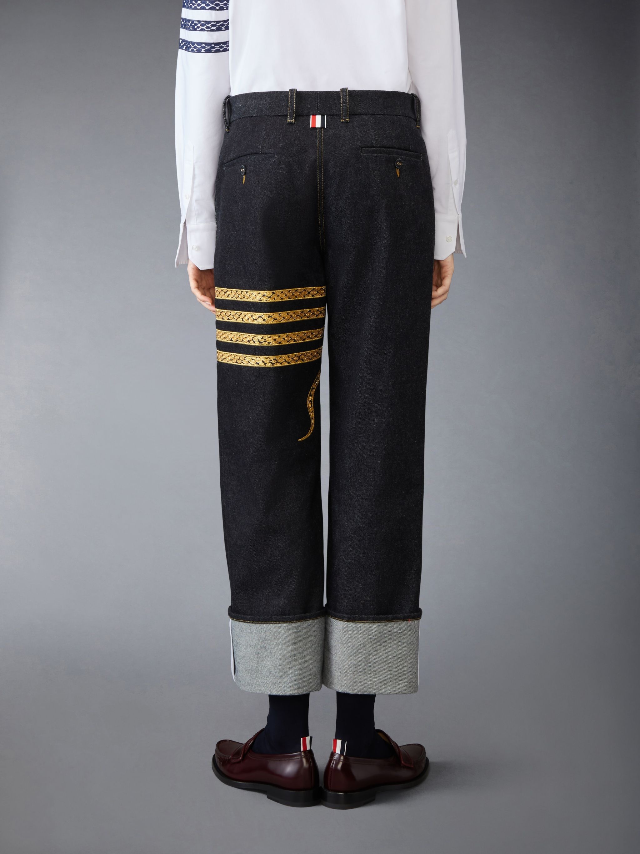 LUNAR NEW YEAR DENIM TROUSER - 3