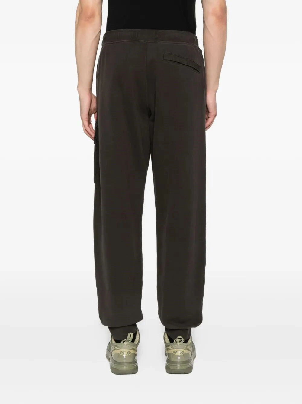 Stone Island Men `Brushed Organic Cotton` Track Pants - 3