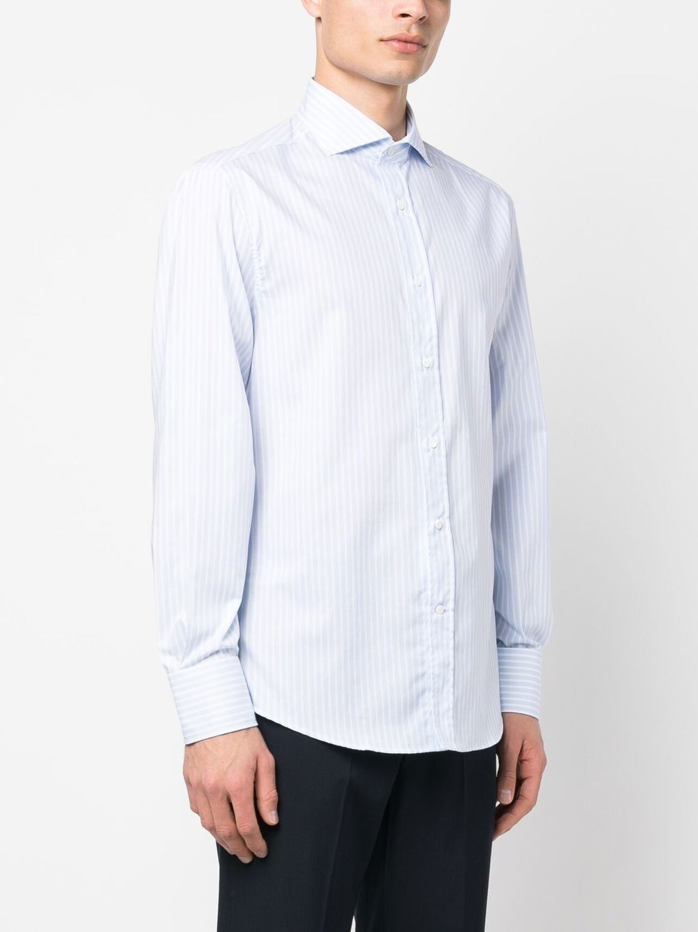long-sleeve striped shirt - 3