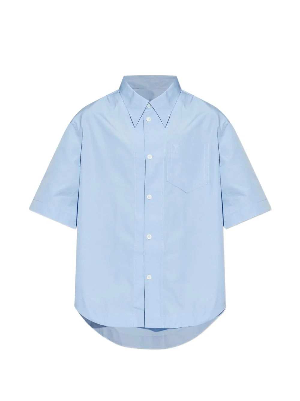pocket short-sleeve shirt - 1