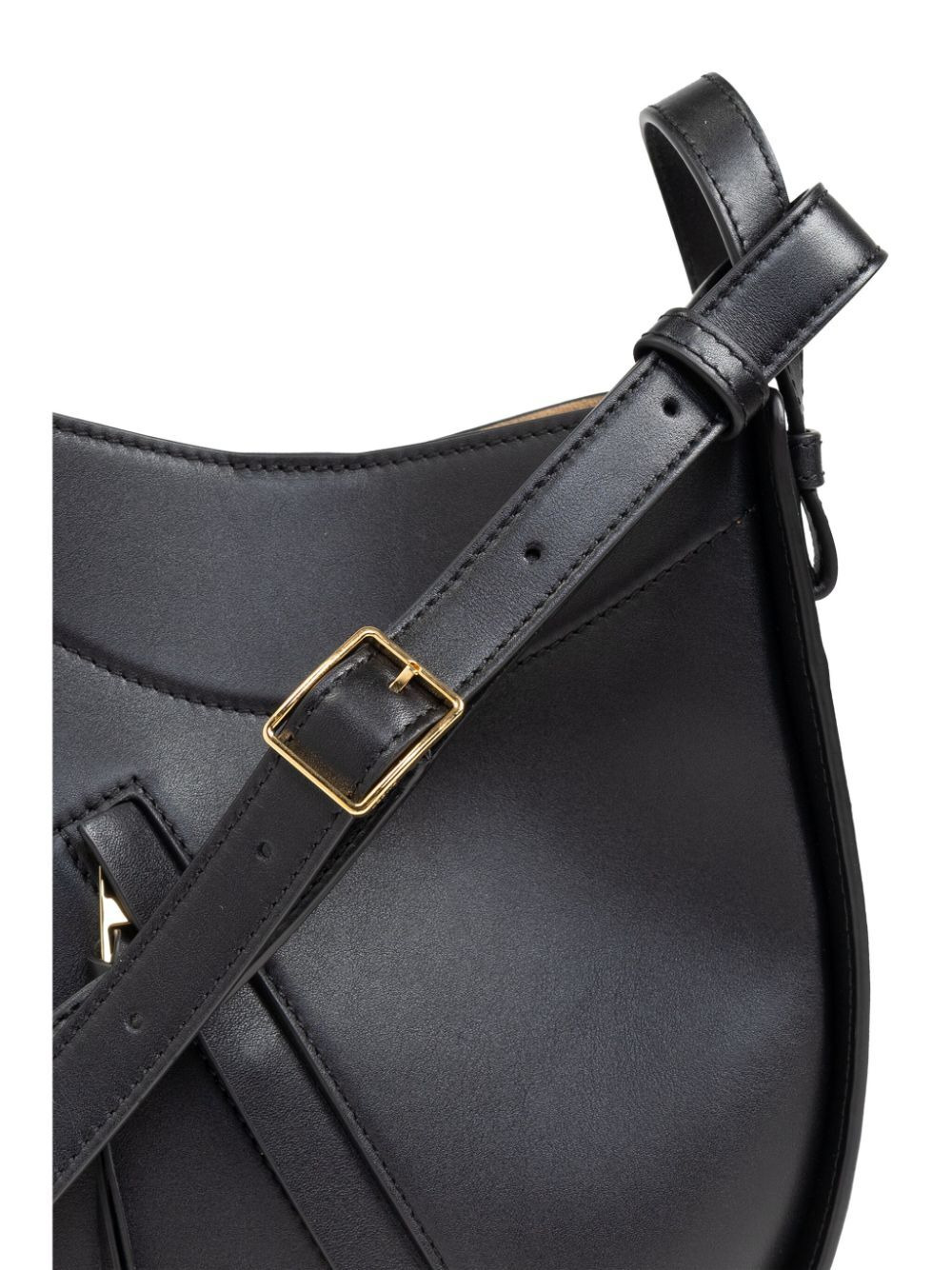 Loewe Women Hammock Slice Bag In Shiny Calfskin - 6