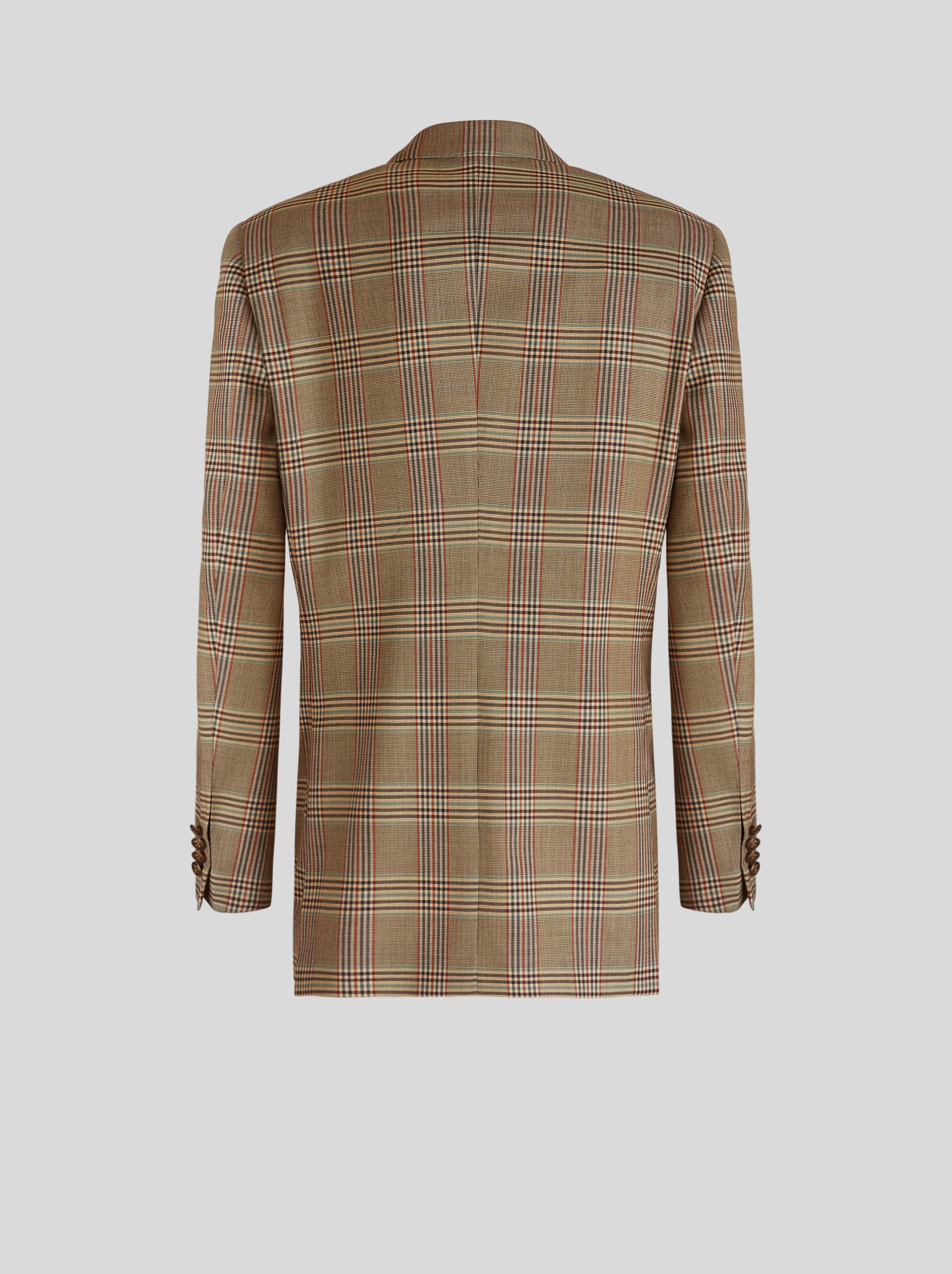 DOUBLE-BREASTED PRINCE OF WALES JACKET - 5