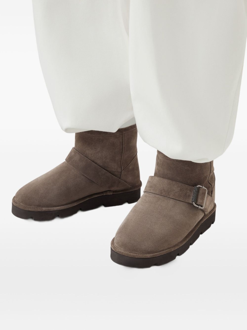 buckle-fastening boots - 2
