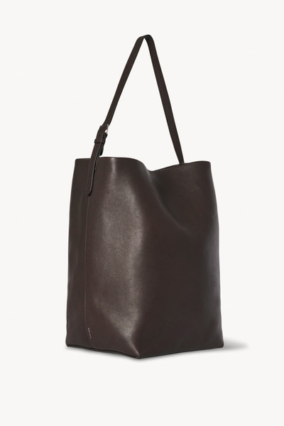 The Row Large N/S Shoulder Bag in Leather outlook