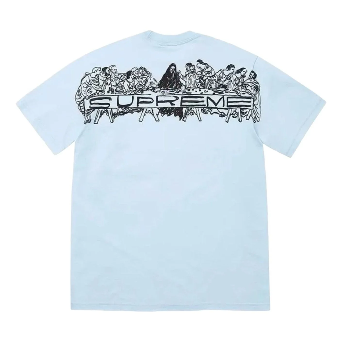 Supreme SS26 Supper T-Shirt 'Powder Blue' SUP-SS26-346-PBLU - 1