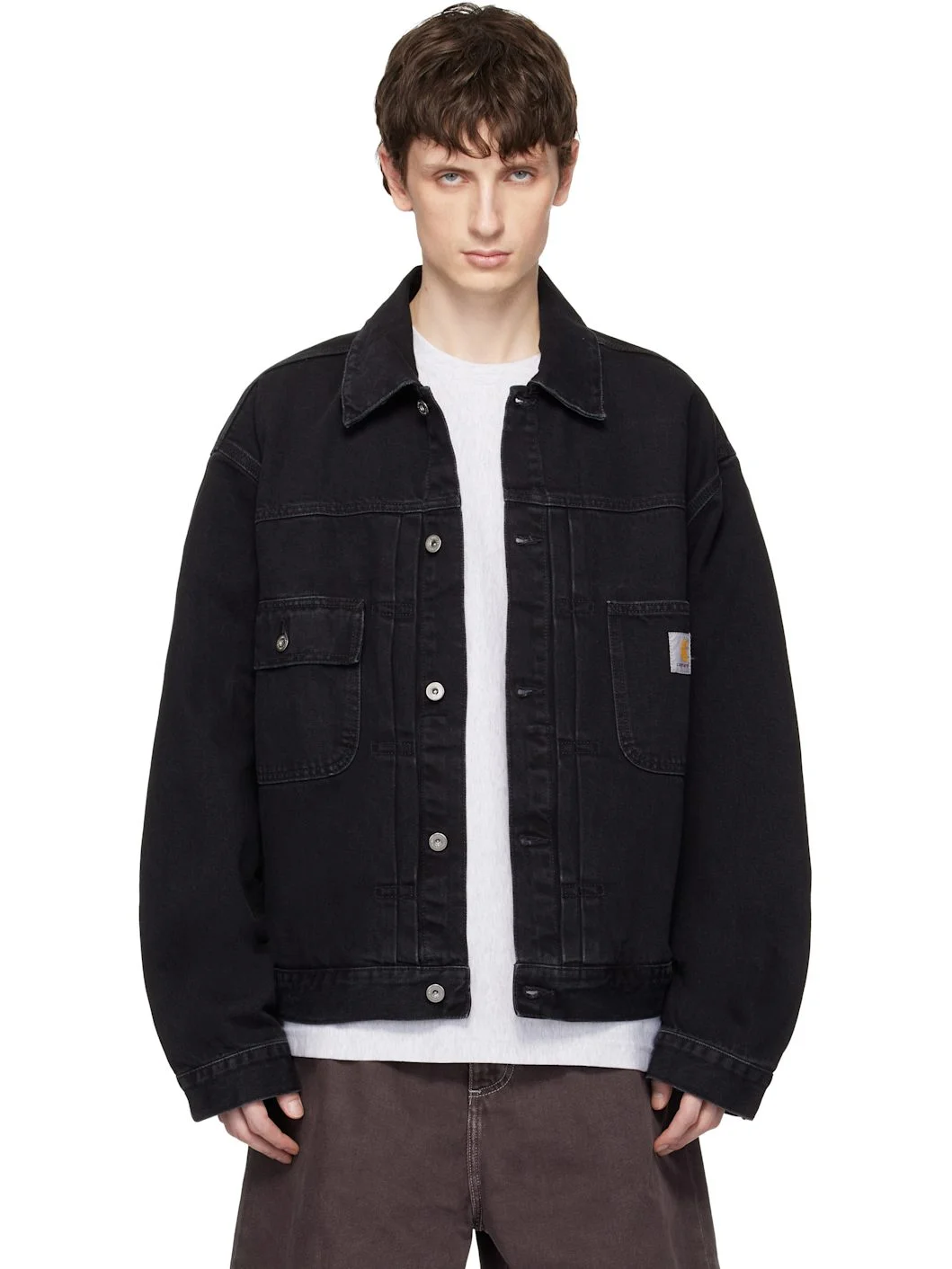 Black Belmar Denim Jacket - 1