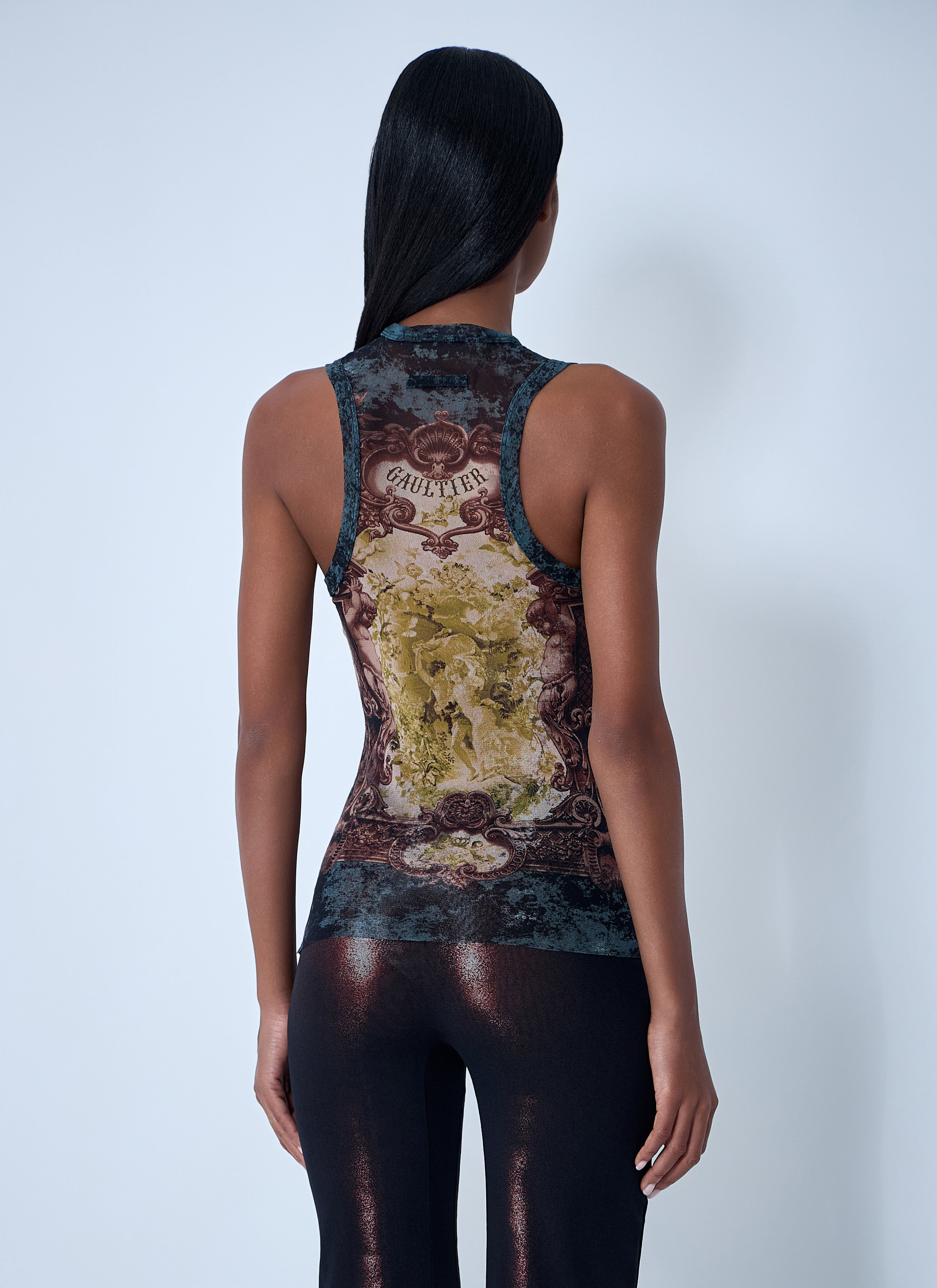 Médaillon Mesh Tank Top - 4