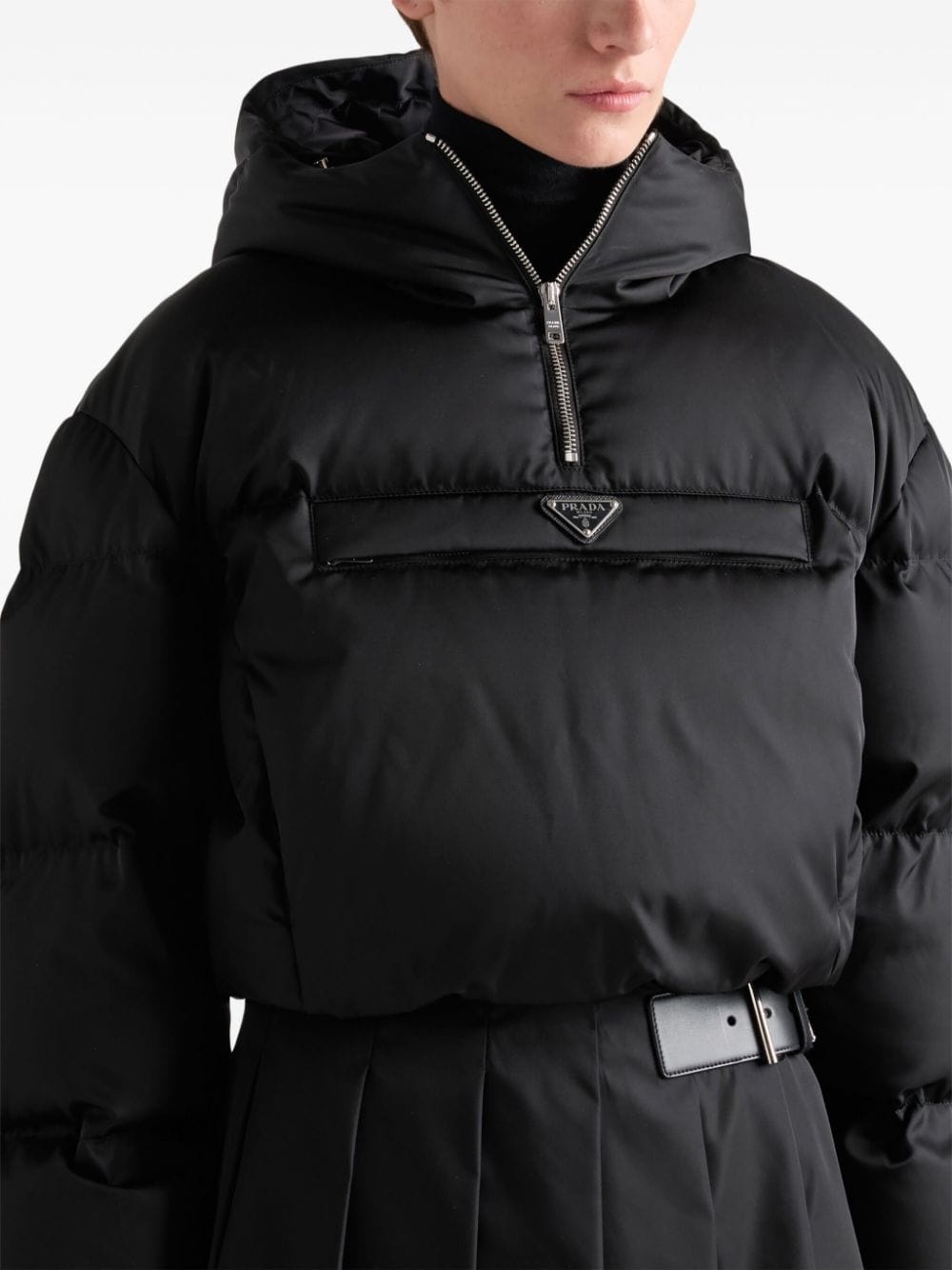 Re-Nylon cropped jacket - 4