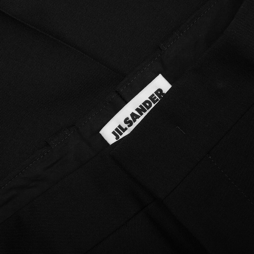 STRAIGHT TROUSER - BLACK - 3