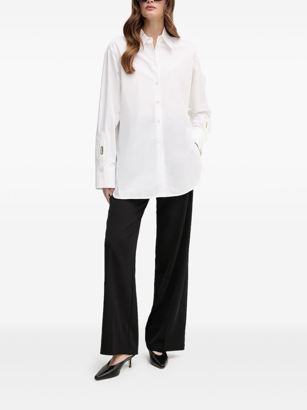 button-cuff shirt - 1