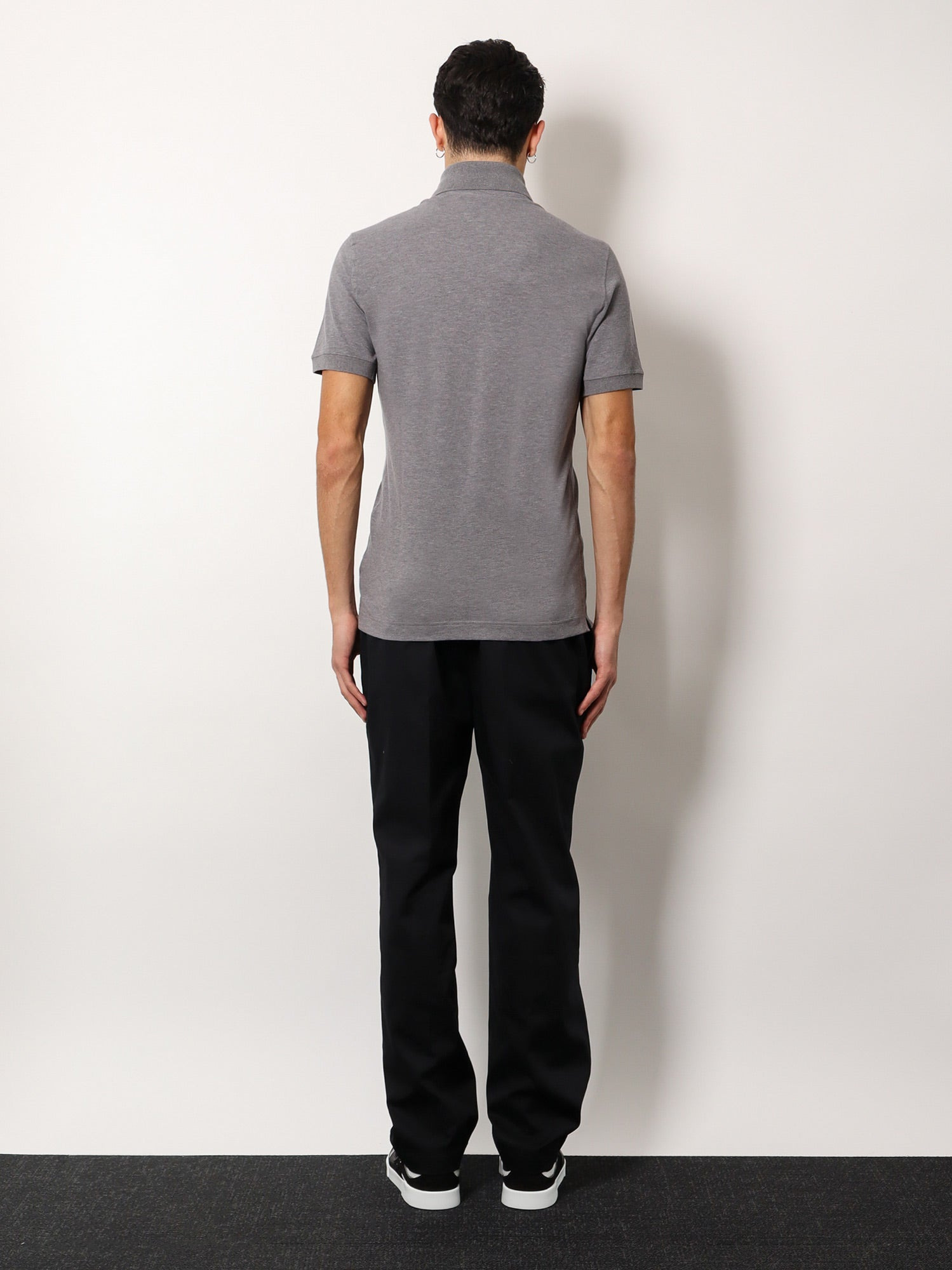 Dolce & Gabbana Men Cotton Polo Shirt With Dolce&Gabbana Milano Plate - 3