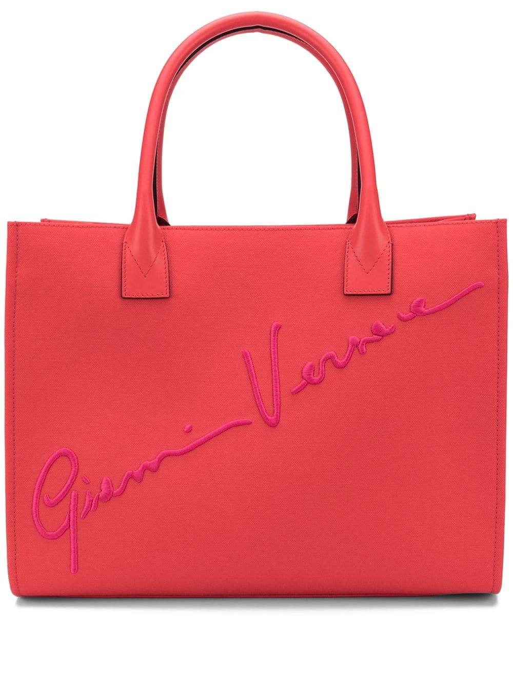 logo signature tote bag - 1