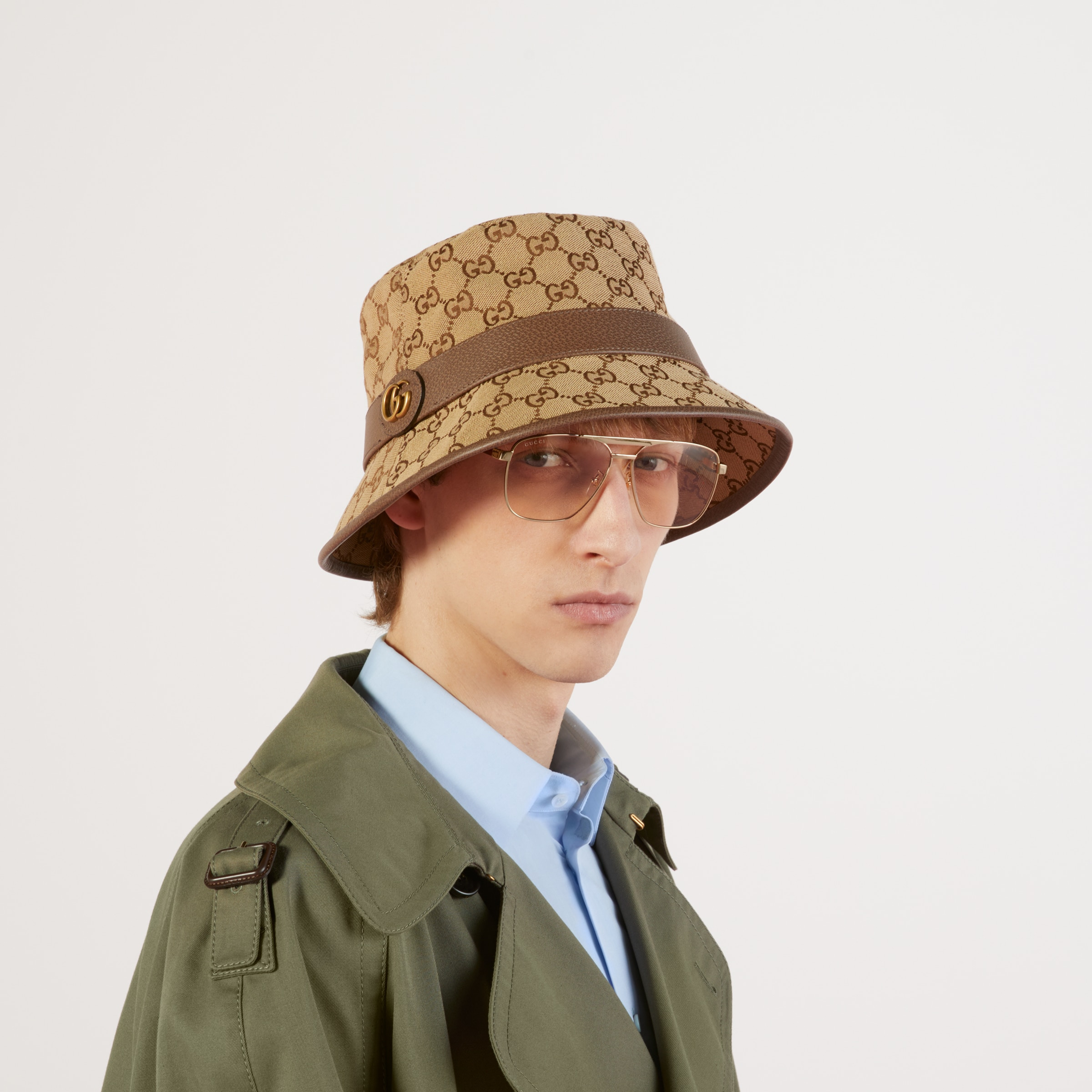 GG canvas bucket hat - 3