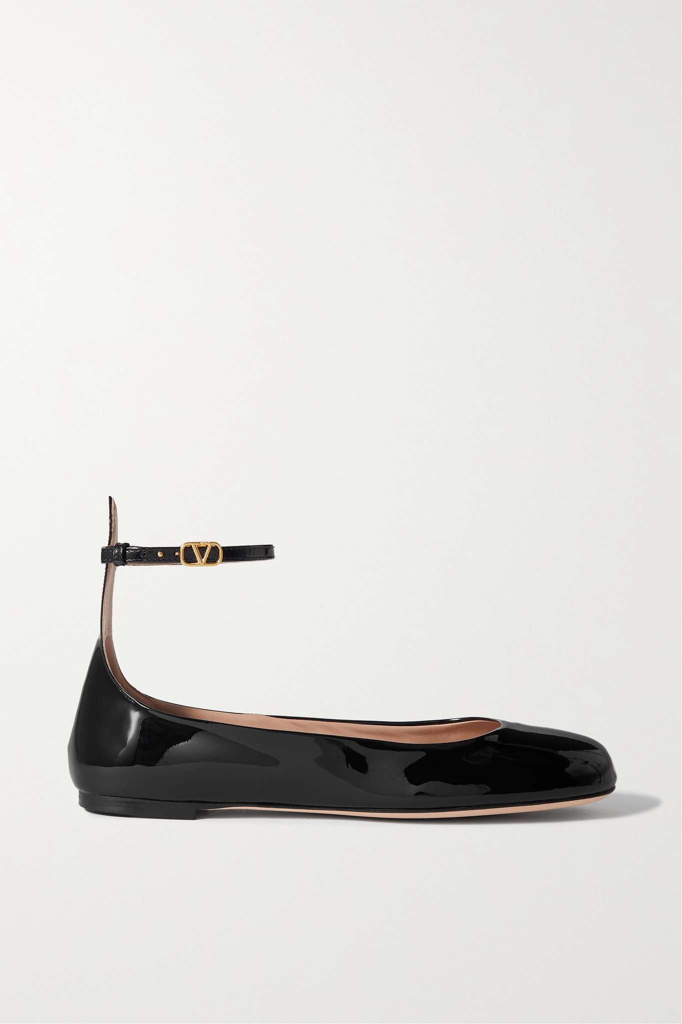 Tan-Go patent-leather ballet flats - 1