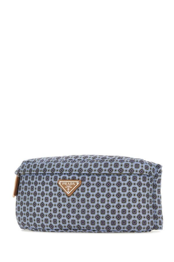 Prada Man Printed Re-Nylon Belt Bag - 2