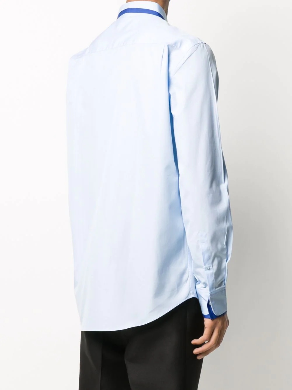 double-collar long-sleeved shirt - 4