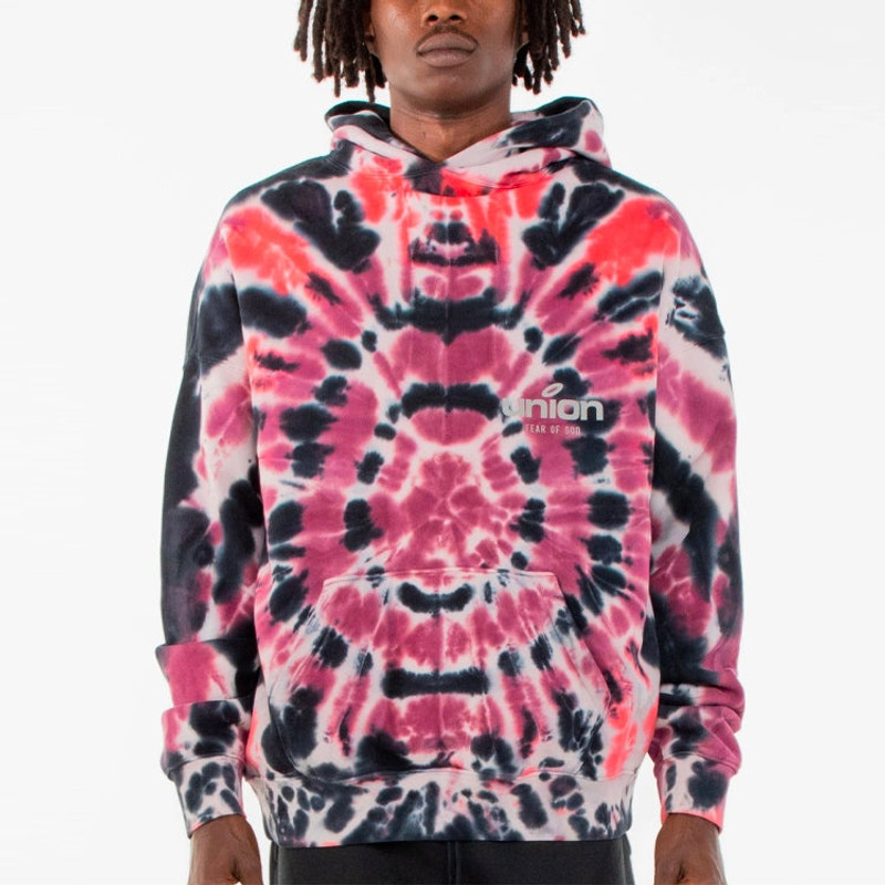 Fear of God Essentials FW21 Vintage Hoodie x Union LA 'Tie Dye' FOG-FW21-093 - 1