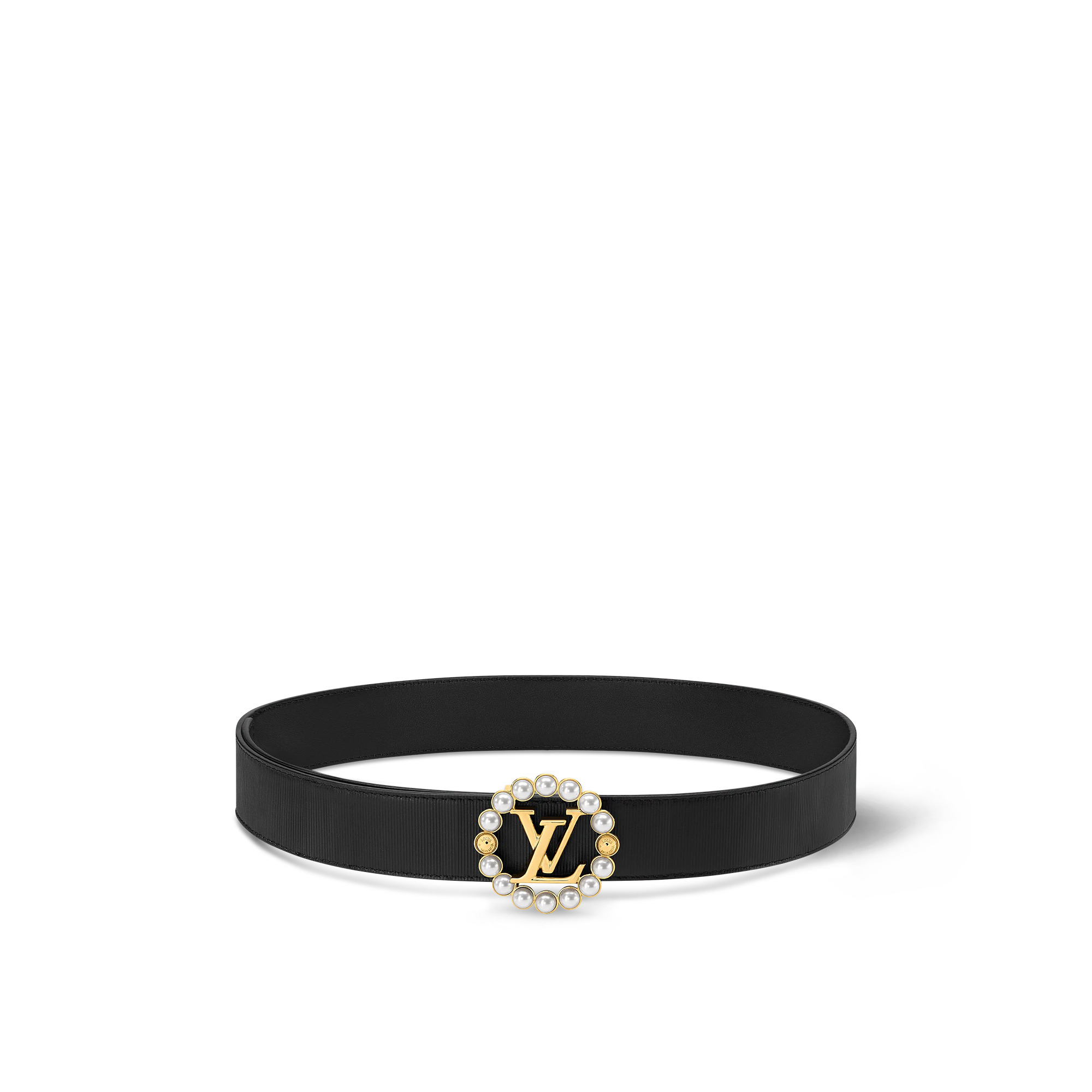 LV Circle Pearl 35MM Reversible Belt - 3