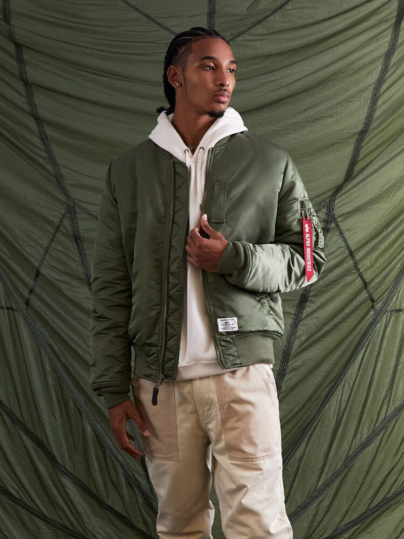 ALPHA INDUSTRIES MA-1 MOD BOMBER JACKET outlook