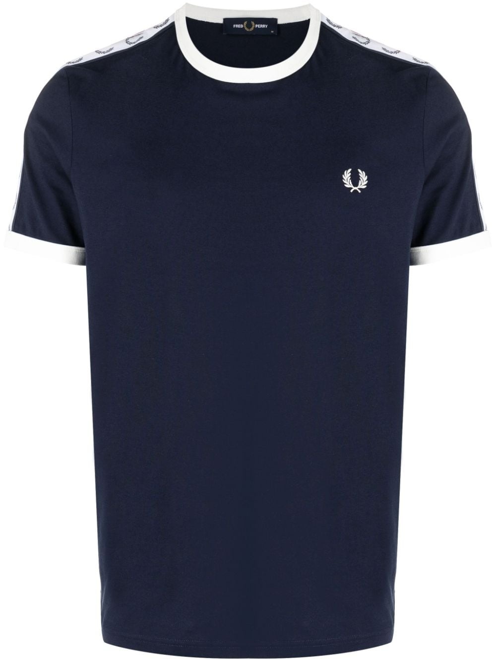 Ringer logo-tape T-shirt - 1