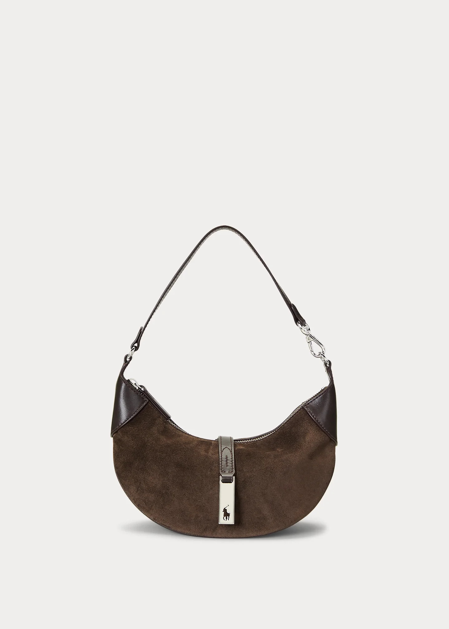 Polo ID Suede Mini Shoulder Bag - 1