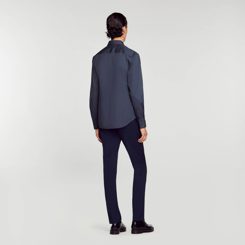 FITTED STRETCH COTTON SHIRT 6