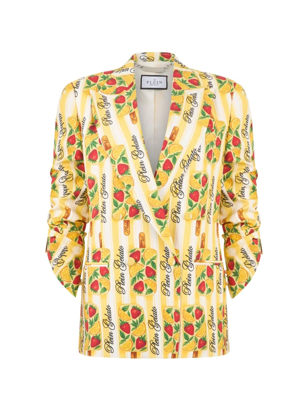 double-breasted blazer - 1