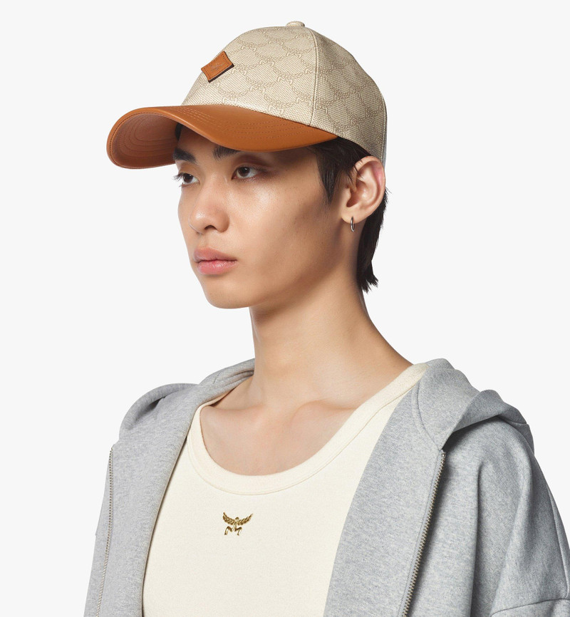 Monogram Cap in Lauretos and Leather 4