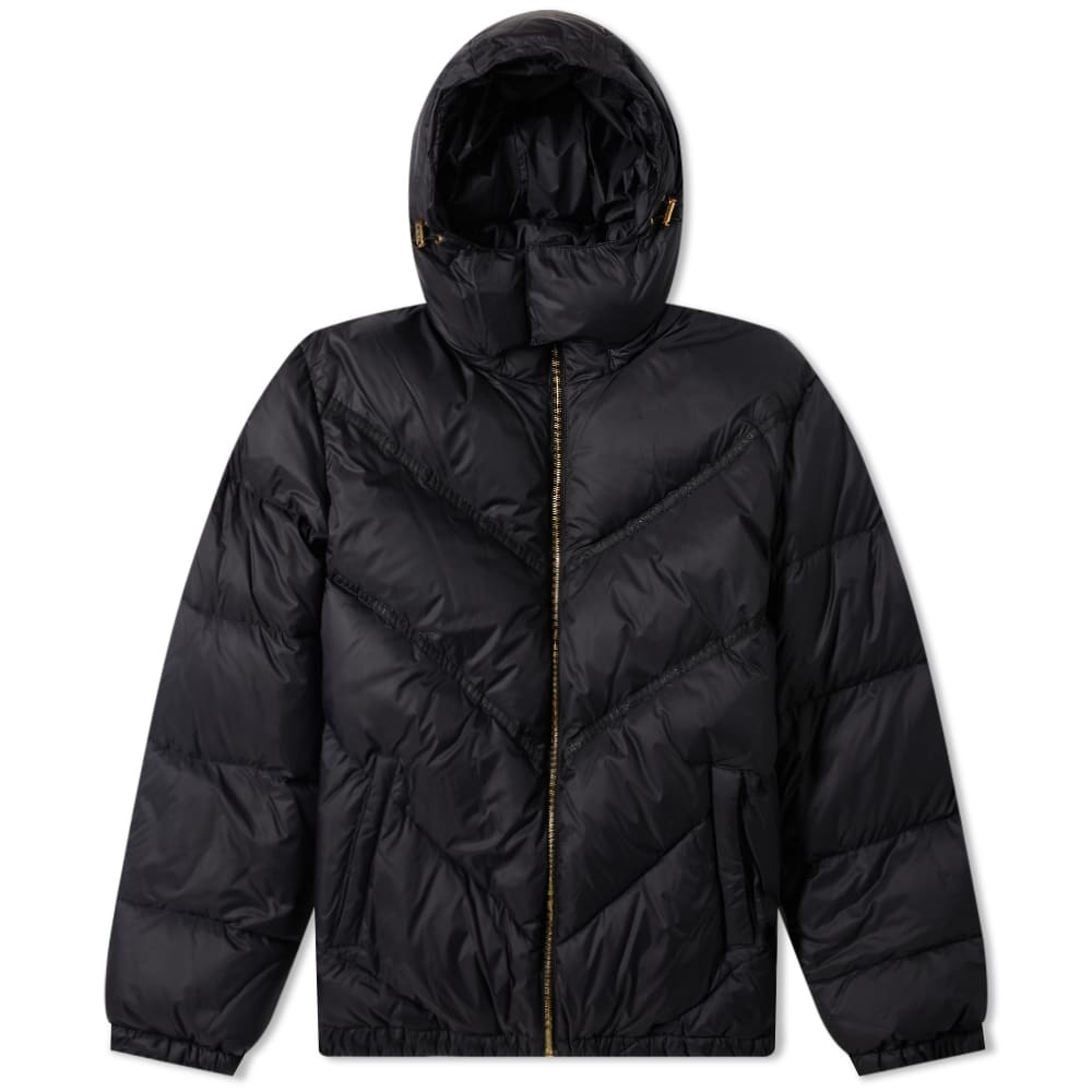 Versace Logo Piping Down Jacket - 1