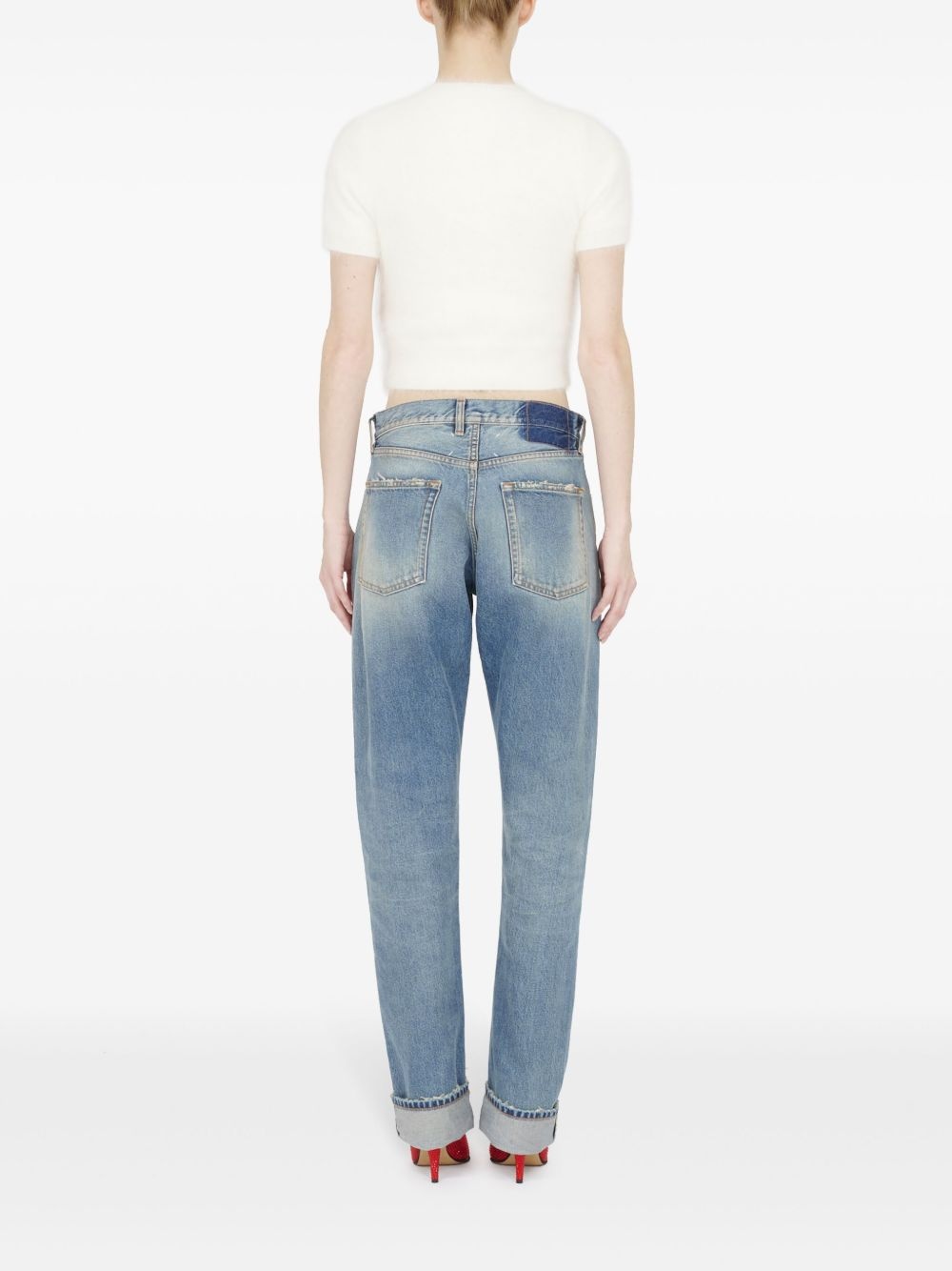 short-sleeve cropped cardigan - 4