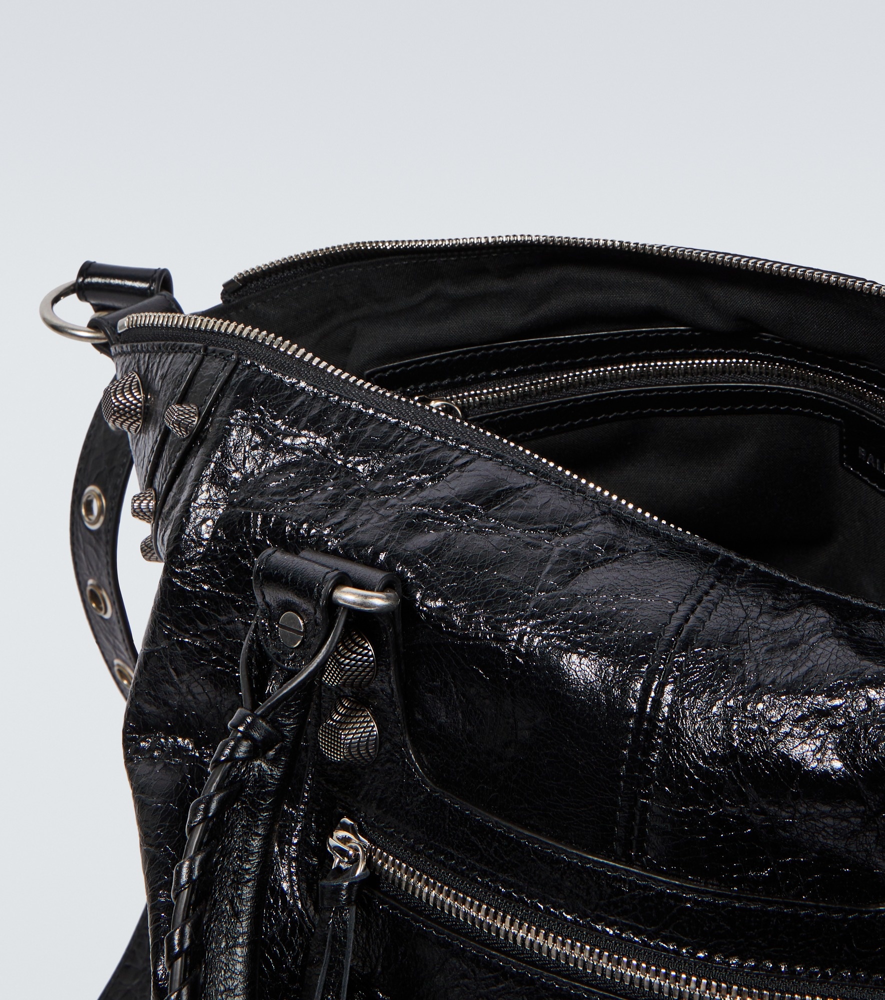 Le Cagole Medium leather tote bag - 4