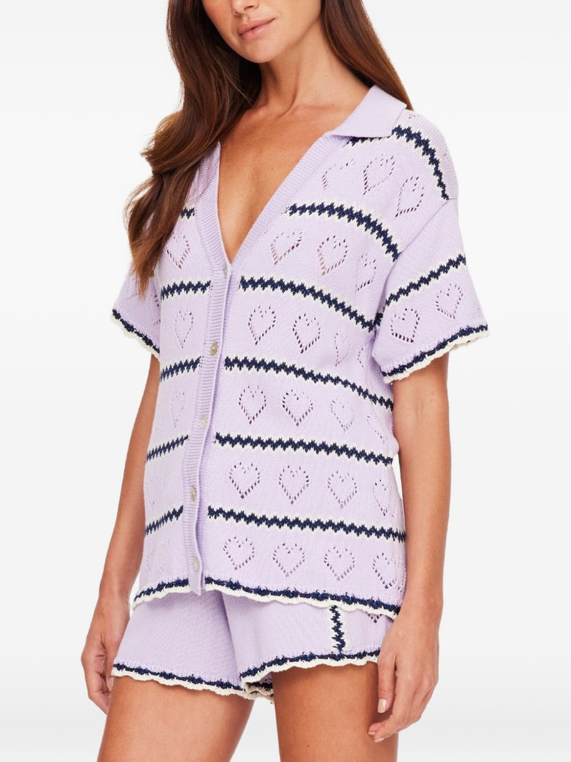 Amara Amayah heart knitted shirt 3