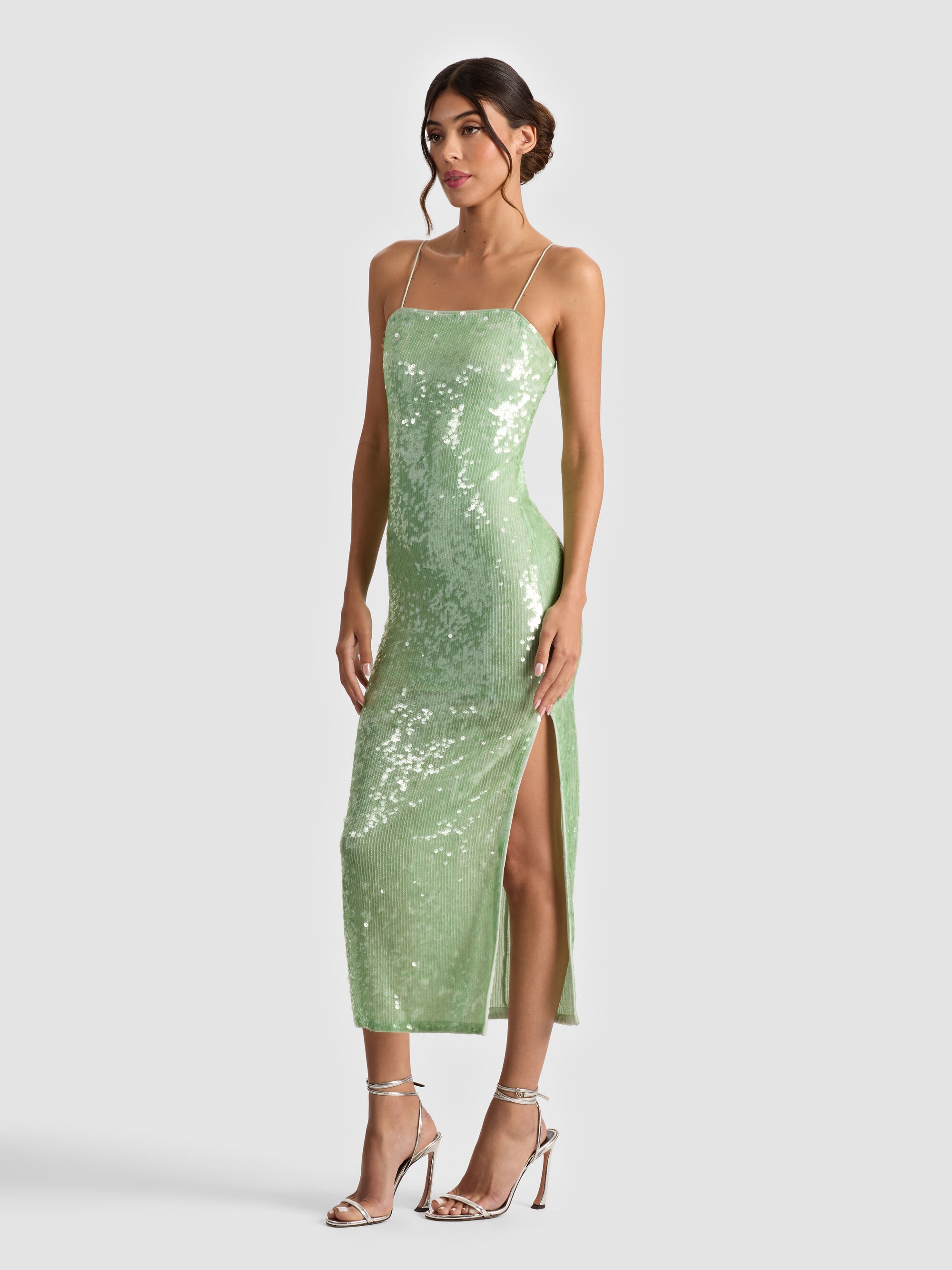 FIFI SEQUIN MIDI DRESS - 6