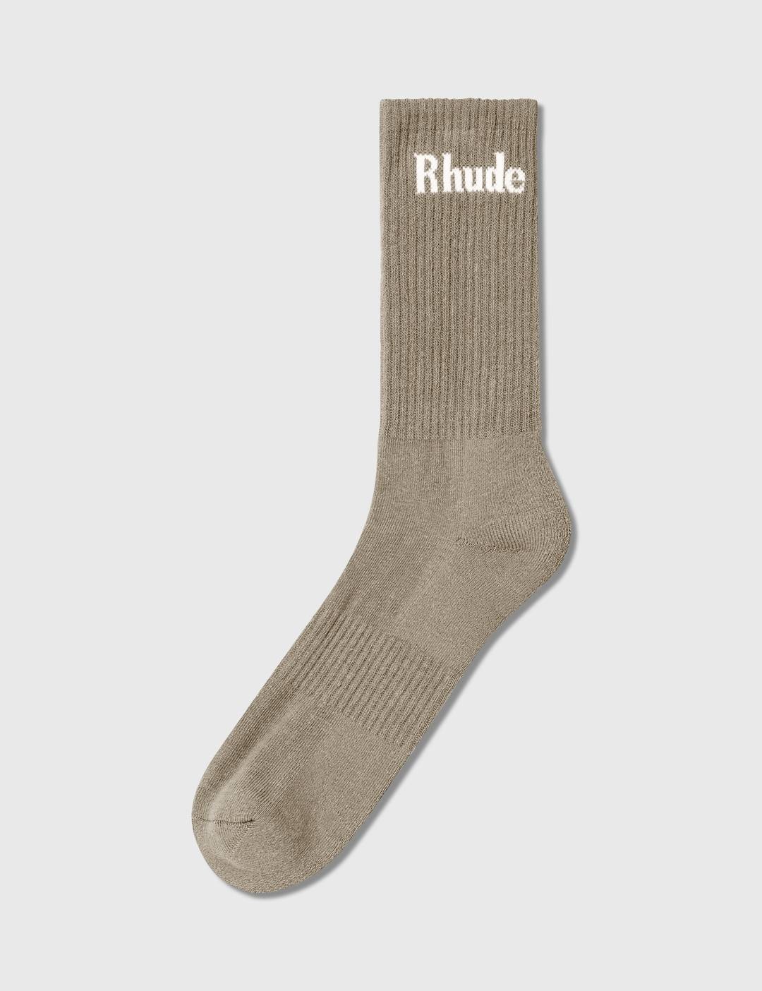 Solid Logo Socks - 1