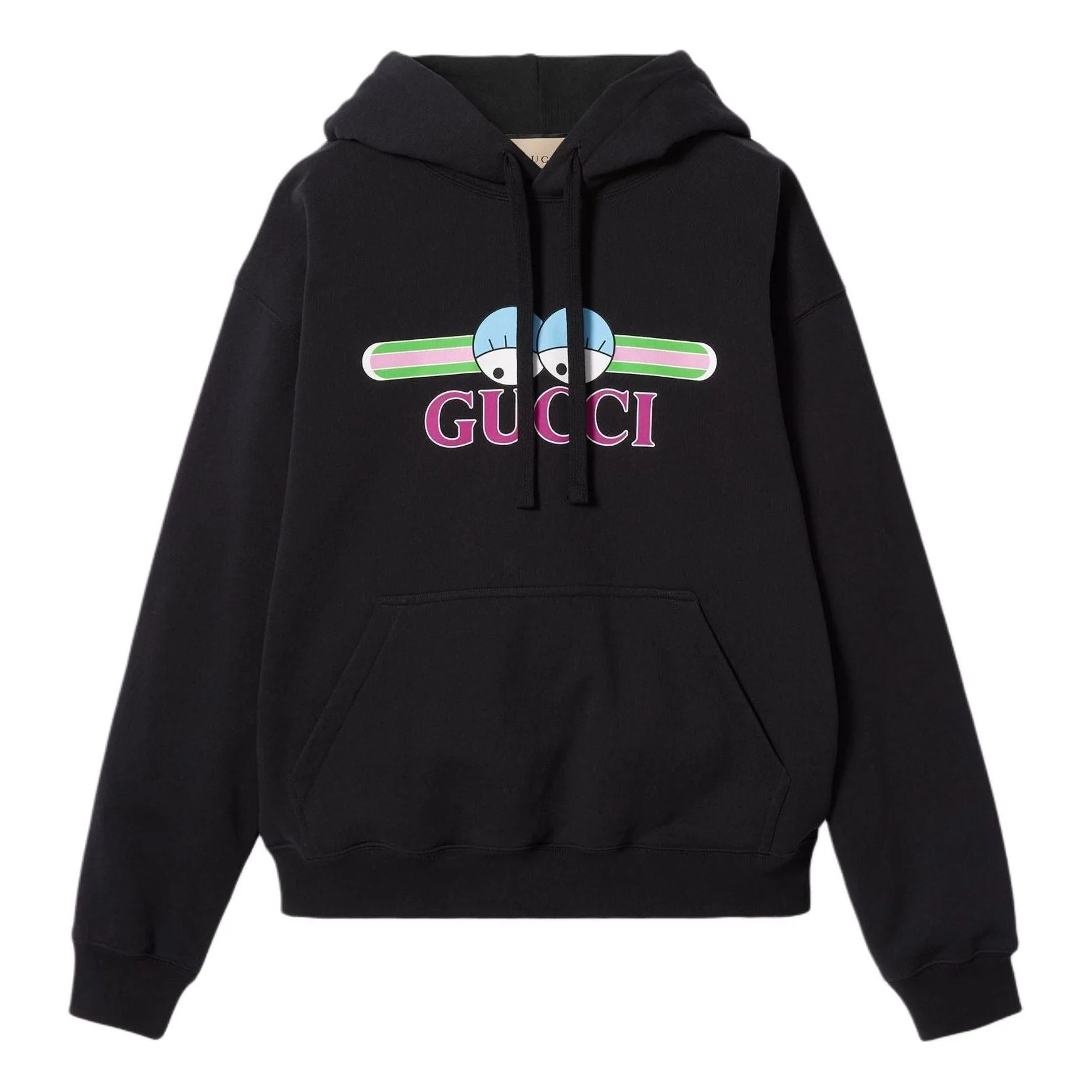 Gucci Print Cotton Jersey Sweatshirt 'Black' 782788-XJGI4-1152 - 1