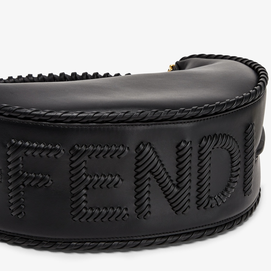 Fendigraphy Small - Black leather bag