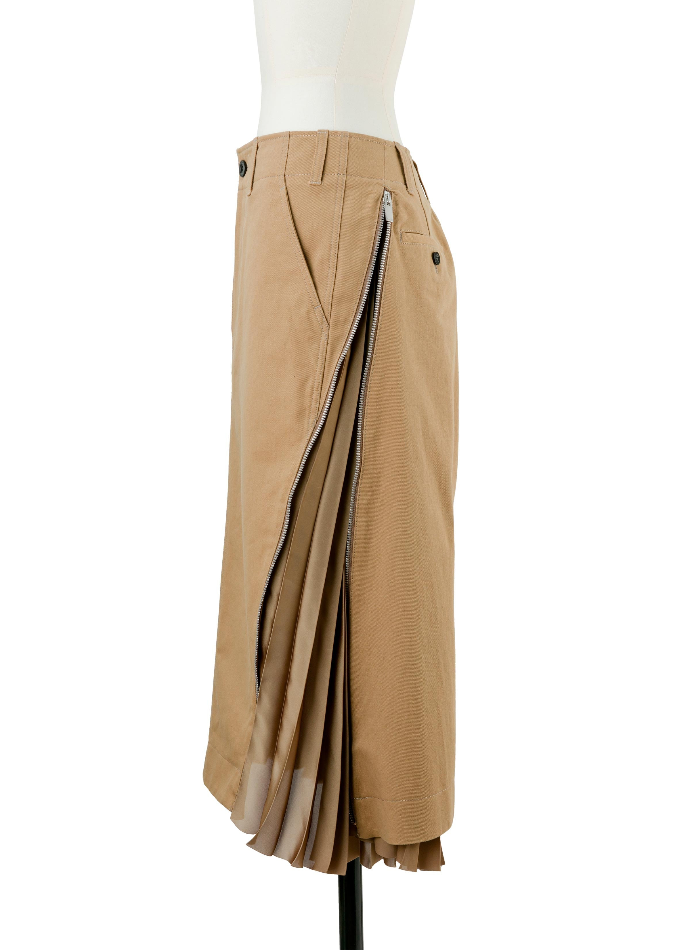 Cotton Chino Skirt - 4