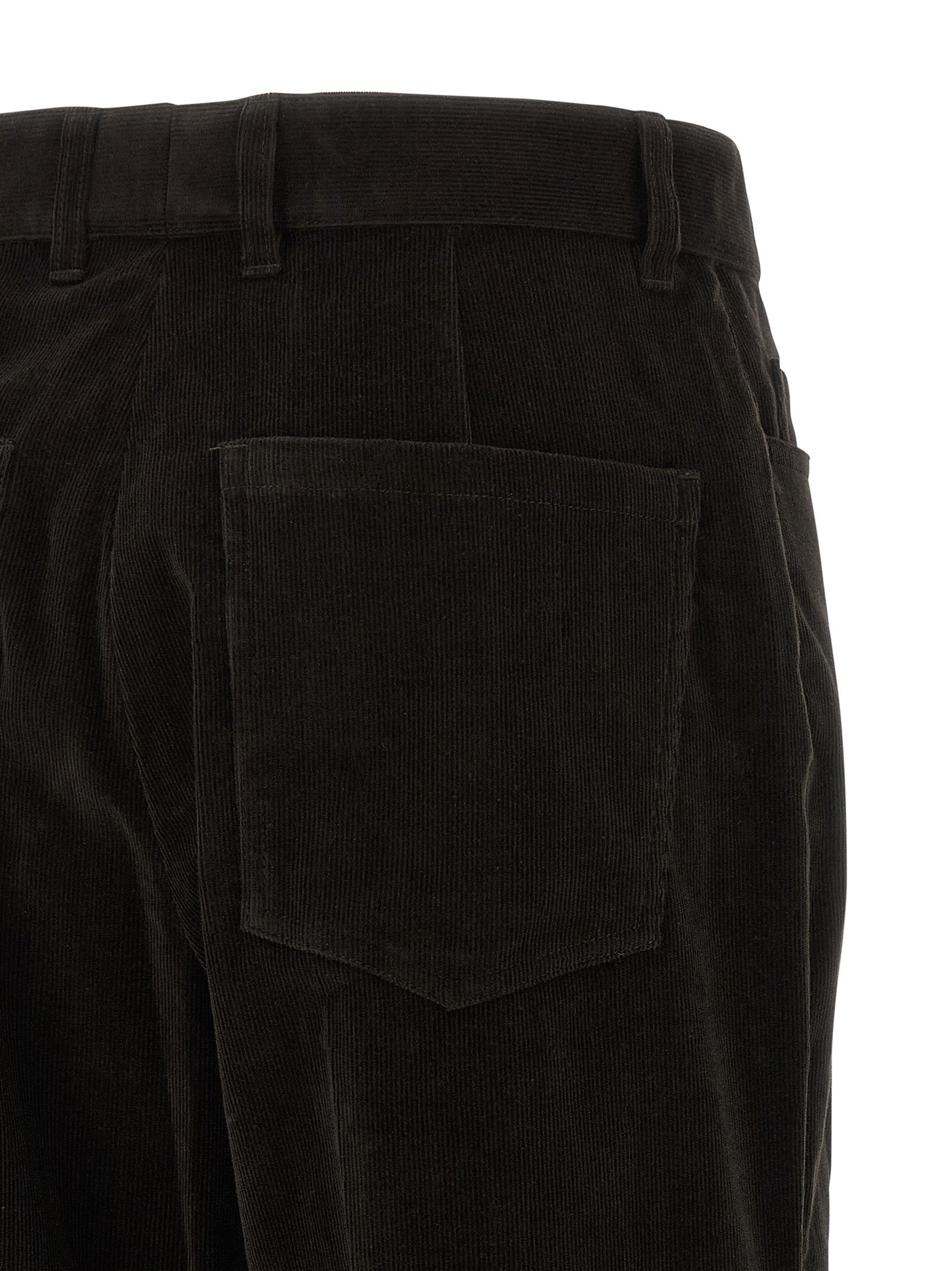 Velvet Pants Brown - 4