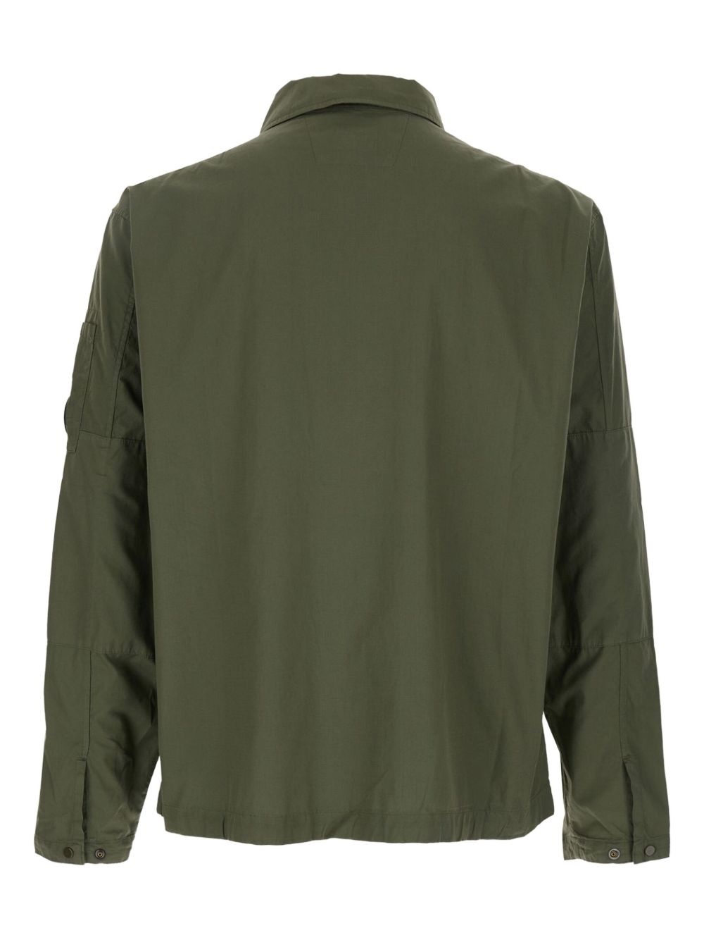 utility-pocket shirt jacket - 2
